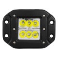 GloboStar® 85441 PRO Series Χωνευτός Προβολέας Εργασίας - Working Light για Αυτοκίνητα & Φορτηγά LED CREE XBD 24W 2400lm DC 10-30V Αδιάβροχο IP65 Ψυχρό Λευκό 6000K
