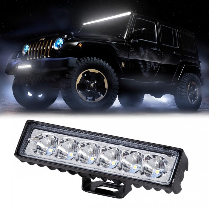 GloboStar® 85448 PRO Series Μπάρα Σήμανσης - Φώτα Ημέρας - DRL για Αυτοκίνητα & Φορτηγά LED CREE XBD 18W 1800lm DC 10-30V Αδιάβροχη IP65 Ψυχρό Λευκό 6000K GloboStar® 85448 PRO Series Μπάρα Σήμανσης - Φώτα Ημέρας - DRL για Αυτοκίνητα & Φορτηγά LED CREE XBD 18W 1800lm DC 10-30V Αδιάβροχη IP65 Ψυχρό Λευκό 6000K