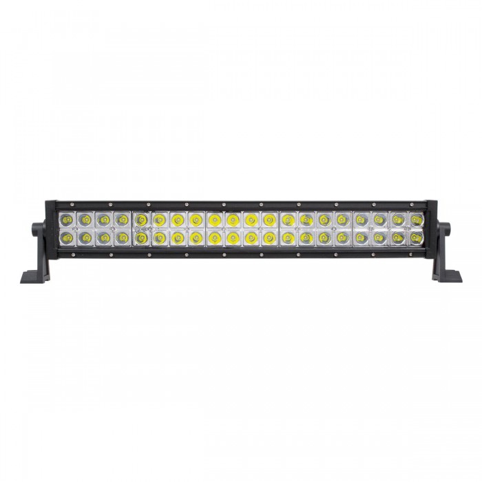 GloboStar® 85462 PRO Series Μπάρα Ίσια - Straight για Αυτοκίνητα & Φορτηγά LED CREE XBD 120W 12000lm DC 10-30V Αδιάβροχη IP65 Ψυχρό Λευκό 6000K