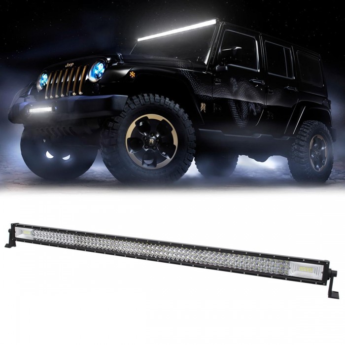 GloboStar® 85485 PRO Series Μπάρα Ίσια - Straight TRI-ROW 7D για Αυτοκίνητα & Φορτηγά LED CREE XBD 675W 67500lm 15° & 60° DC 10-30V Αδιάβροχη IP65 Ψυχρό Λευκό 6000K GloboStar® 85485 PRO Series Μπάρα Ίσια - Straight TRI-ROW 7D για Αυτοκίνητα & Φορτηγά LED CREE XBD 675W 67500lm 15° & 60° DC 10-30V Αδιάβροχη IP65 Ψυχρό Λευκό 6000K