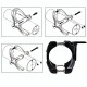GloboStar® 85556 ΣΕΤ 2 Βάσεις Στήριξης για Μπάρες - Προβολάκια LED Rollbar JEEP BAR Holder - Brackets - 2.25 GloboStar® 85556 ΣΕΤ 2 Βάσεις Στήριξης για Μπάρες - Προβολάκια LED Rollbar JEEP BAR Holder - Brackets - 2.25