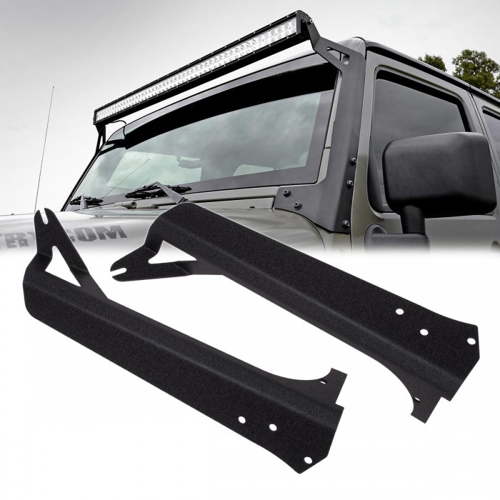 GloboStar® 85559 ΣΕΤ 2 Βάσεις Στήριξης για 1 Μπάρα LED για JEEP WRANGLER TJ Μοντέλο από 1997 έως 2006 GloboStar® 85559 ΣΕΤ 2 Βάσεις Στήριξης για 1 Μπάρα LED για JEEP WRANGLER TJ Μοντέλο από 1997 έως 2006
