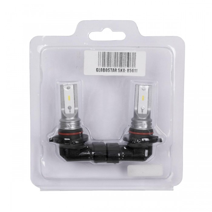 GloboStar® 85611 HB3 9005 F2S Line KIT Βασικού Φωτισμού Αυτοκινήτου & Μοτοσυκλέτας 3nd Generation Can-Bus Series LED CREE CXB 100W 14000lm DC 12V Αδιάβροχο IP66 Ψυχρό Λευκό 6000K