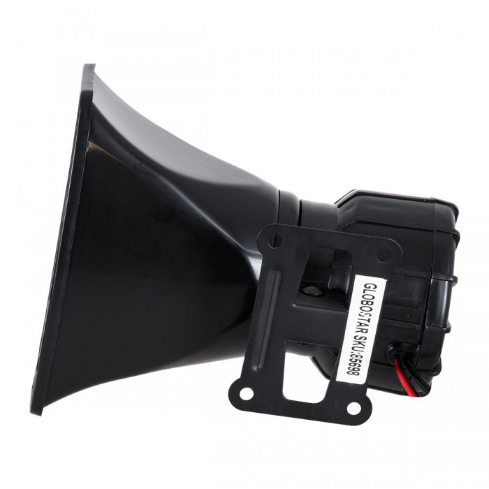 GloboStar® 85698 Τηλεβόας - Ντουντούκα - Σειρήνα - Κόρνα Αυτοκινήτου με 5 Προγράμματα Ήχητικών Εφέ Αστυνομίας - Πυροσβεστικής - Security με Μικρόφωνο - 100W 300db DC 12V Αδιάβροχο IP65 GloboStar® 85698 Τηλεβόας - Ντουντούκα - Σειρήνα - Κόρνα Αυτοκινήτου με 5 Προγράμματα Ήχητικών Εφέ Αστυνομίας - Πυροσβεστικής - Security με Μικρόφωνο - 100W 300db DC 12V Αδιάβροχο IP65