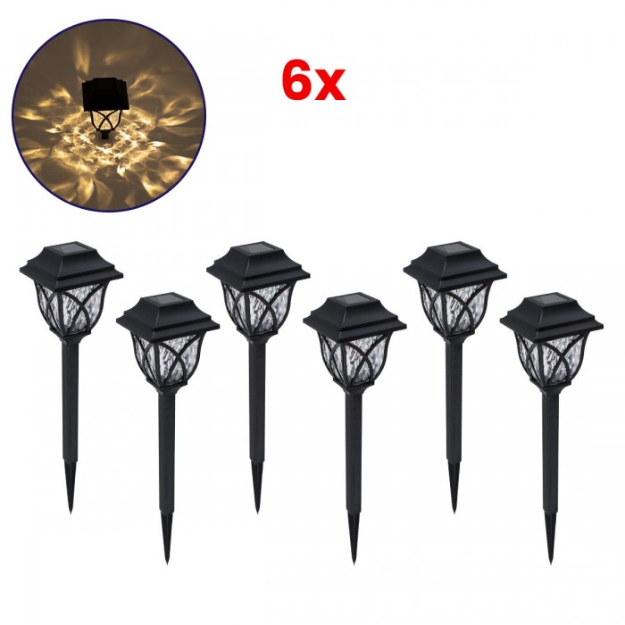 GloboStar® 85702 ΣΕΤ 6 Τεμαχίων Αυτόνομα Ηλιακά Φωτιστικά LED SMD 1W 100lm με Ενσωματωμένη Μπαταρία 600mAh - Φωτοβολταϊκό Πάνελ με Αισθητήρα Ημέρας-Νύχτας Αδιάβροχο IP65 Φανάρι Κήπου Τετράγωνο Θερμό Λευκό 3000K GloboStar® 85702 ΣΕΤ 6 Τεμαχίων Αυτόνομα Ηλιακά Φωτιστικά LED SMD 1W 100lm με Ενσωματωμένη Μπαταρία 600mAh - Φωτοβολταϊκό Πάνελ με Αισθητήρα Ημέρας-Νύχτας Αδιάβροχο IP65 Φανάρι Κήπου Τετράγωνο Θερμό Λευκό 3000K