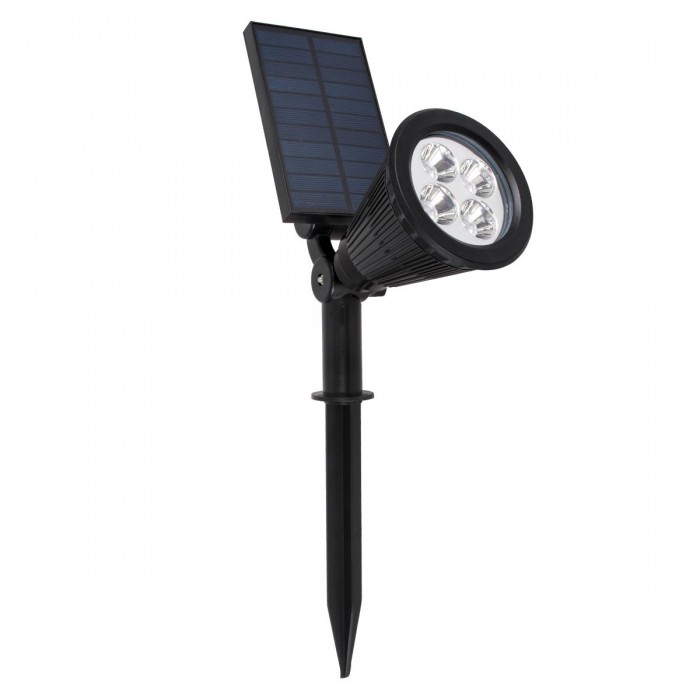 GloboStar® 85709 Μαύρο Προβολάκι Σποτ Κήπου Πλαστικό Καρφωτό LED HIGH POWER 8W 800lm με Ενσωματωμένη Μπαταρία 2200mAh - Φωτοβολταϊκό Πάνελ με Αισθητήρα Ημέρας-Νύχτας Αδιάβροχo IP67 Θερμό Λευκό 3000K GloboStar® 85709 Μαύρο Προβολάκι Σποτ Κήπου Πλαστικό Καρφωτό LED HIGH POWER 8W 800lm με Ενσωματωμένη Μπαταρία 2200mAh - Φωτοβολταϊκό Πάνελ με Αισθητήρα Ημέρας-Νύχτας Αδιάβροχo IP67 Θερμό Λευκό 3000K