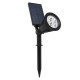 GloboStar® 85709 Μαύρο Προβολάκι Σποτ Κήπου Πλαστικό Καρφωτό LED HIGH POWER 8W 800lm με Ενσωματωμένη Μπαταρία 2200mAh - Φωτοβολταϊκό Πάνελ με Αισθητήρα Ημέρας-Νύχτας Αδιάβροχo IP67 Θερμό Λευκό 3000K GloboStar® 85709 Μαύρο Προβολάκι Σποτ Κήπου Πλαστικό Καρφωτό LED HIGH POWER 8W 800lm με Ενσωματωμένη Μπαταρία 2200mAh - Φωτοβολταϊκό Πάνελ με Αισθητήρα Ημέρας-Νύχτας Αδιάβροχo IP67 Θερμό Λευκό 3000K