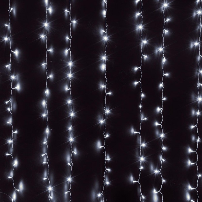 85804 Διακοσμητική Κουρτίνα 3 x 3 Μέτρα με Controller 8 Προγραμμάτων Φωτισμού - Επεκτεινόμενη 300 LED 6W AC 230V με Διάφανο Καλώδιο & Πρίζα Schuko Αδιάβροχη IP44 Ψυχρό Λευκό 6000K Μ3 x Υ3m 85804 Διακοσμητική Κουρτίνα 3 x 3 Μέτρα με Controller 8 Προγραμμάτων Φωτισμού - Επεκτεινόμενη 300 LED 6W AC 230V με Διάφανο Καλώδιο & Πρίζα Schuko Αδιάβροχη IP44 Ψυχρό Λευκό 6000K Μ3 x Υ3m