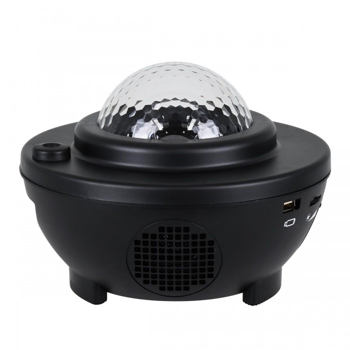 GloboStar® 85817 Μαύρο Επιτραπέζιο Διακοσμητικό Φωτιστικό Ειδικών Εφε NIGHT GALAXY WORLD 3D LED 10W DC 5V 2200mAh Επαναφορτιζόμενο με Bluetooth Speaker - Sound Activated - Καλώδιο Τροφοδοσίας USB και Ασύρματο Χειριστήριο RF 2.4Ghz Πολύχρωμo RGBW Dimmable GloboStar® 85817 Μαύρο Επιτραπέζιο Διακοσμητικό Φωτιστικό Ειδικών Εφε NIGHT GALAXY WORLD 3D LED 10W DC 5V 2200mAh Επαναφορτιζόμενο με Bluetooth Speaker - Sound Activated - Καλώδιο Τροφοδοσίας USB και Ασύρματο Χειριστήριο RF 2.4Ghz Πολύχρωμo RGBW Dimmable