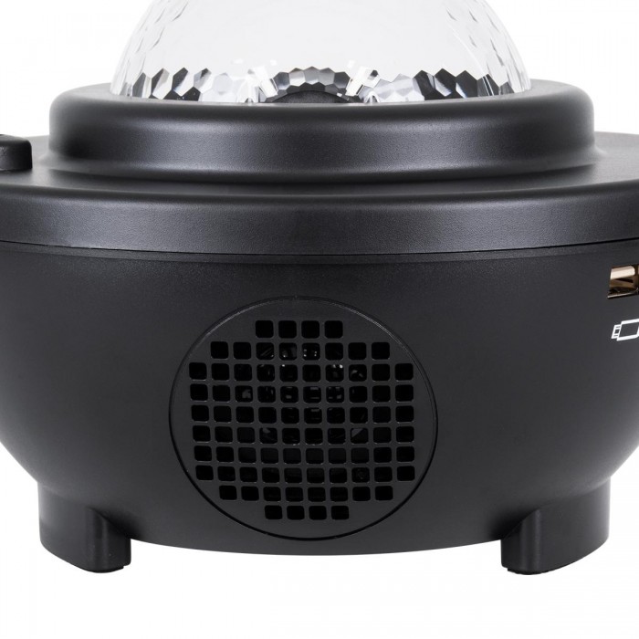 GloboStar® 85817 Μαύρο Επιτραπέζιο Διακοσμητικό Φωτιστικό Ειδικών Εφε NIGHT GALAXY WORLD 3D LED 10W DC 5V 2200mAh Επαναφορτιζόμενο με Bluetooth Speaker - Sound Activated - Καλώδιο Τροφοδοσίας USB και Ασύρματο Χειριστήριο RF 2.4Ghz Πολύχρωμo RGBW Dimmable GloboStar® 85817 Μαύρο Επιτραπέζιο Διακοσμητικό Φωτιστικό Ειδικών Εφε NIGHT GALAXY WORLD 3D LED 10W DC 5V 2200mAh Επαναφορτιζόμενο με Bluetooth Speaker - Sound Activated - Καλώδιο Τροφοδοσίας USB και Ασύρματο Χειριστήριο RF 2.4Ghz Πολύχρωμo RGBW Dimmable
