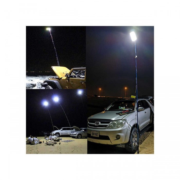 GloboStar® 85821 Τηλεσκοπικό Καλάμι Ψαρέματος 5m με Πάνελ Φωτισμού 800W 48000lm DC 12V Αδιάβροχο IP65 Ψυχρό Λευκό 6000K GloboStar® 85821 Τηλεσκοπικό Καλάμι Ψαρέματος 5m με Πάνελ Φωτισμού 800W 48000lm DC 12V Αδιάβροχο IP65 Ψυχρό Λευκό 6000K