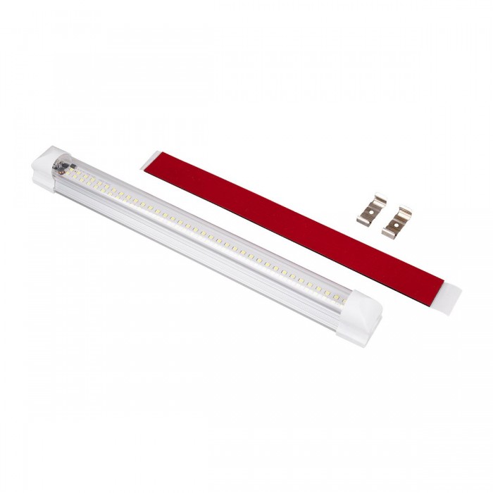 GloboStar® 85822 Φωτιστικό Καμπίνας - Cabinet Light 30CM - LED SMD 2835 10W 1000lm DC 12-85V με Κόλλα Διπλής Όψης 3M - Διακόπτη On/Off - Ψυχρό Λευκό 6000K GloboStar® 85822 Φωτιστικό Καμπίνας - Cabinet Light 30CM - LED SMD 2835 10W 1000lm DC 12-85V με Κόλλα Διπλής Όψης 3M - Διακόπτη On/Off - Ψυχρό Λευκό 6000K