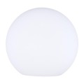 GloboStar® 85825 Ακρυλικό Φωτιστικό Μπάλα Εξωτερικού Χώρου - Πισίνας LED Globe 10W Φ40 Επαναφορτιζόμενο Μπαταρίας με Καλώδιο USB - Φορτιστή και Ασύρματο Χειριστήριο IR Αδιάβροχο IP65 Πολύχρωμο RGBW