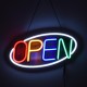 GloboStar® 85858 Φωτιστικό Ταμπέλα Φωτεινή Επιγραφή NEON LED Σήμανσης Animated Ovale OPEN 30W AC 230V με Διακόπτη On/Off και Ασύρματο Χειριστήριο IR Λευκό - Κόκκινο - Πράσινο - Κίτρινο - Γαλάζιο GloboStar® 85858 Φωτιστικό Ταμπέλα Φωτεινή Επιγραφή NEON LED Σήμανσης Animated Ovale OPEN 30W AC 230V με Διακόπτη On/Off και Ασύρματο Χειριστήριο IR Λευκό - Κόκκινο - Πράσινο - Κίτρινο - Γαλάζιο