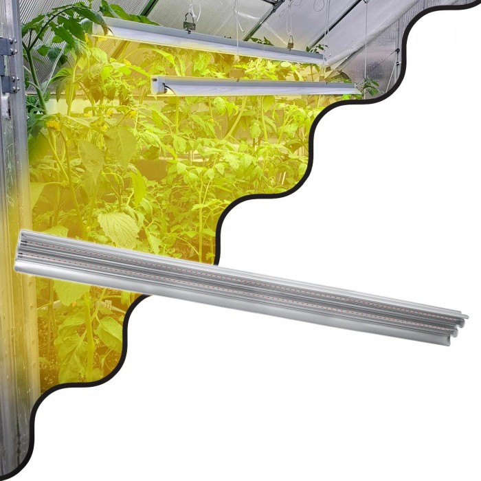 GloboStar® 85959 Linear Grow Light Hydro Spectrum LED Γραμμικό Φωτιστικό Ανάπτυξης Φυτών Υδροπονικού Θερμοκηπίου 120cm SMD 2835 200W 120° AC230V IP54 Εσωτερικού Χώρου για Κάλυψη Επιφάνειας 1.2m x 1.2m GloboStar® 85959 Linear Grow Light Hydro Spectrum LED Γραμμικό Φωτιστικό Ανάπτυξης Φυτών Υδροπονικού Θερμοκηπίου 120cm SMD 2835 200W 120° AC230V IP54 Εσωτερικού Χώρου για Κάλυψη Επιφάνειας 1.2m x 1.2m