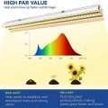 GloboStar® 85959 Linear Grow Light Hydro Spectrum LED Γραμμικό Φωτιστικό Ανάπτυξης Φυτών Υδροπονικού Θερμοκηπίου 120cm SMD 2835 200W 120° AC230V IP54 Εσωτερικού Χώρου για Κάλυψη Επιφάνειας 1.2m x 1.2m