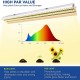 GloboStar® 85959 Linear Grow Light Hydro Spectrum LED Γραμμικό Φωτιστικό Ανάπτυξης Φυτών Υδροπονικού Θερμοκηπίου 120cm SMD 2835 200W 120° AC230V IP54 Εσωτερικού Χώρου για Κάλυψη Επιφάνειας 1.2m x 1.2m