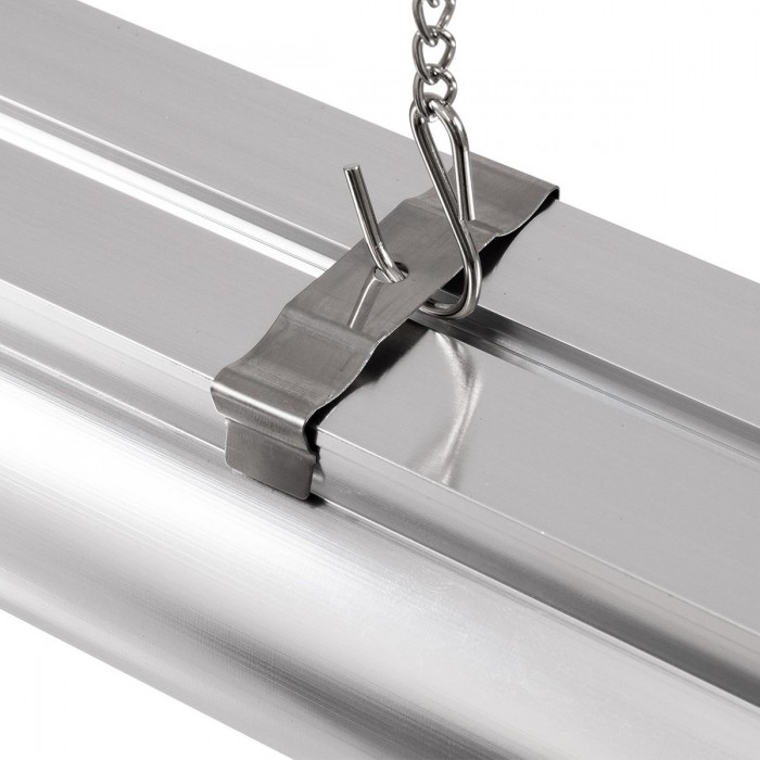 GloboStar® 85959 Linear Grow Light Hydro Spectrum LED Γραμμικό Φωτιστικό Ανάπτυξης Φυτών Υδροπονικού Θερμοκηπίου 120cm SMD 2835 200W 120° AC230V IP54 Εσωτερικού Χώρου για Κάλυψη Επιφάνειας 1.2m x 1.2m