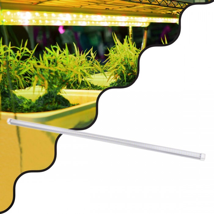 GloboStar® 85964 Linear Grow Light Hydro Spectrum LED Γραμμικό Φωτιστικό Ανάπτυξης Φυτών Υδροπονικού Θερμοκηπίου 120cm SMD 2835 80W 160° AC230V IP54 Εσωτερικού Χώρου για Κάλυψη Επιφάνειας 1.2m x 1.2m GloboStar® 85964 Linear Grow Light Hydro Spectrum LED Γραμμικό Φωτιστικό Ανάπτυξης Φυτών Υδροπονικού Θερμοκηπίου 120cm SMD 2835 80W 160° AC230V IP54 Εσωτερικού Χώρου για Κάλυψη Επιφάνειας 1.2m x 1.2m