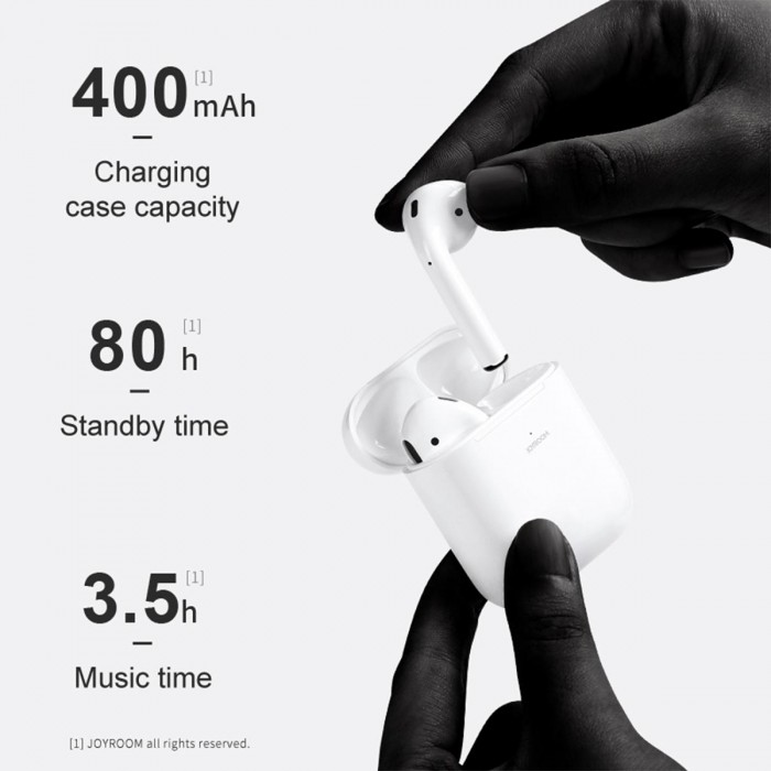GloboStar® 87051 JOYROOM Originals JR-T03S TWS Earphones με Θήκη Φόρτισης True Wireless Bluetooth V5.0 Binaural Συμβατό με iOS & Android Μαύρο GloboStar® 87051 JOYROOM Originals JR-T03S TWS Earphones με Θήκη Φόρτισης True Wireless Bluetooth V5.0 Binaural Συμβατό με iOS & Android Μαύρο