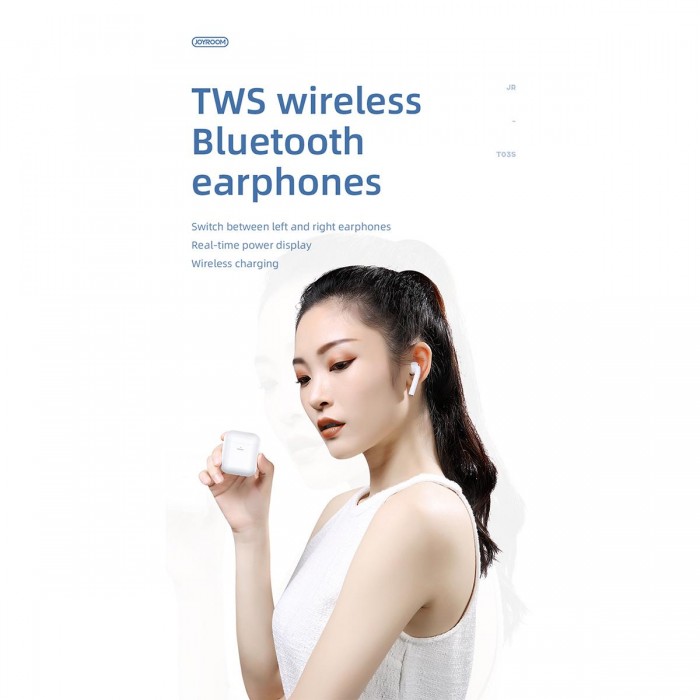 GloboStar® 87051 JOYROOM Originals JR-T03S TWS Earphones με Θήκη Φόρτισης True Wireless Bluetooth V5.0 Binaural Συμβατό με iOS & Android Μαύρο GloboStar® 87051 JOYROOM Originals JR-T03S TWS Earphones με Θήκη Φόρτισης True Wireless Bluetooth V5.0 Binaural Συμβατό με iOS & Android Μαύρο
