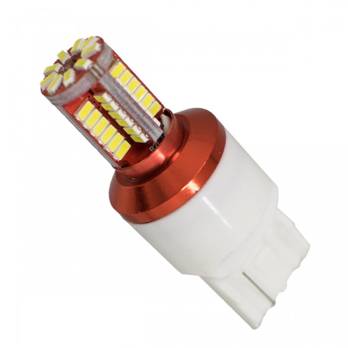 Λαμπτήρας LED T20 7440 με 57 SMD Can Bus 3014 Ψυχρό Λευκό GloboStar 88922 Λαμπτήρας LED T20 7440 με 57 SMD Can Bus 3014 Ψυχρό Λευκό GloboStar 88922