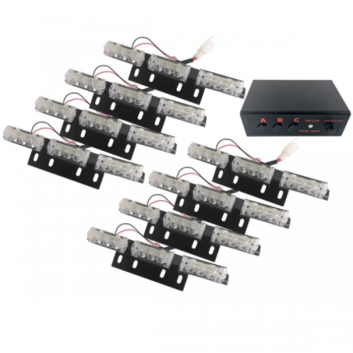 Εξωτερικά Φώτα Οδικής Βοήθειας STROBO LED 8x3 72W 10-30V IP65 Αδιάβροχα Πορτοκαλί GloboStar 88982 Εξωτερικά Φώτα Οδικής Βοήθειας STROBO LED 8x3 72W 10-30V IP65 Αδιάβροχα Πορτοκαλί GloboStar 88982