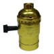 Vintage Industrial Retro E27 Χρυσό Ντουί με Διακόπτη DIY GloboStar 90016 Vintage Industrial Retro E27 Χρυσό Ντουί με Διακόπτη DIY GloboStar 90016