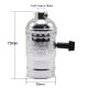 Vintage Industrial Retro E27 Χρυσό Ντουί με Διακόπτη DIY GloboStar 90016 Vintage Industrial Retro E27 Χρυσό Ντουί με Διακόπτη DIY GloboStar 90016