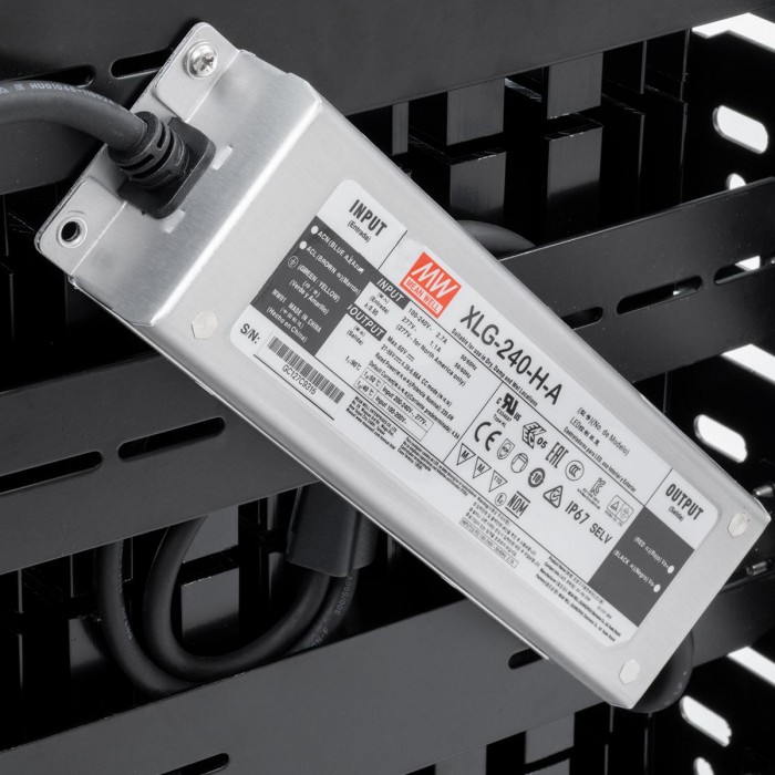 GloboStar® GOLIATH 90104 LED Προβολέας Γηπέδου - Φωτιστικό Tunnel 500W 80000LM 75°*135° AC 100-277V IP65 -  Ψυχρό Λευκό 5000K - MeanWell Driver & LumiLEDs Chip - 5 Years Warranty