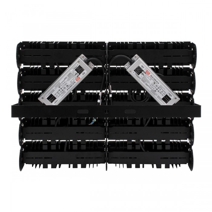 GloboStar® GOLIATH 90104 LED Προβολέας Γηπέδου - Φωτιστικό Tunnel 500W 80000LM 75°*135° AC 100-277V IP65 -  Ψυχρό Λευκό 5000K - MeanWell Driver & LumiLEDs Chip - 5 Years Warranty