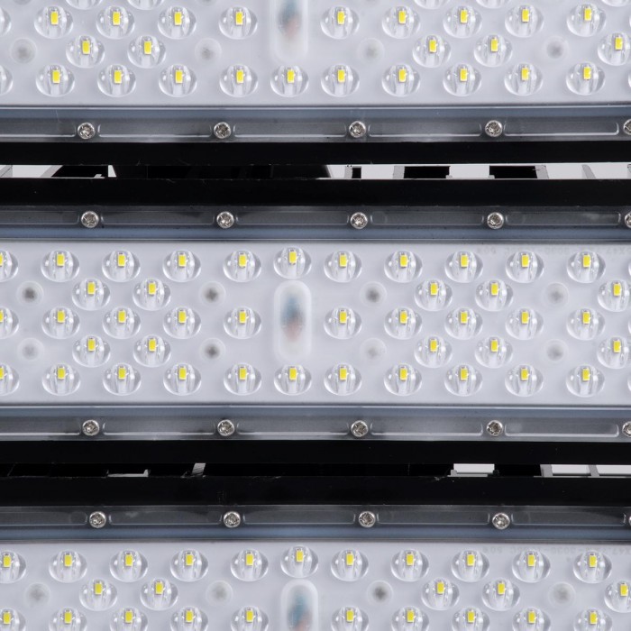 GloboStar® GOLIATH 90105 LED Προβολέας Γηπέδου - Φωτιστικό Tunnel 1000W 160000LM 75°*135° AC 100-277V Αδιάβροχο IP65 Μ62 x Π22 x Υ90cm Ψυχρό Λευκό 5000K - MeanWell Driver & LumiLEDs Chip - 5 Χρόνια Εγγύηση