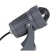 GloboStar® SPOT-FENIA 90136 Σποτ Φωτισμου Wall Washer LED 10W 1000lm 5° DC 24V Αδιάβροχο IP65 D7 x H12cm Μπλε - Γκρι Ανθρακί - 3 Years Warranty