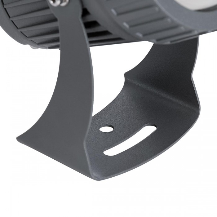 GloboStar® SPOT-FENIA 90136 Σποτ Φωτισμου Wall Washer LED 10W 1000lm 5° DC 24V Αδιάβροχο IP65 D7 x H12cm Μπλε - Γκρι Ανθρακί - 3 Years Warranty