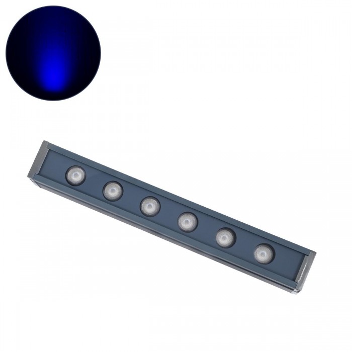 GloboStar® WASHER-VAIA 90182 Μπάρα Φωτισμού Wall Washer LED 6W 600lm 30° DC 24V Αδιάβροχο IP65 Μ30 x Π4 x Υ5cm Μπλε - Γκρι Ανθρακί - 3 Years Warranty GloboStar® WASHER-VAIA 90182 Μπάρα Φωτισμού Wall Washer LED 6W 600lm 30° DC 24V Αδιάβροχο IP65 Μ30 x Π4 x Υ5cm Μπλε - Γκρι Ανθρακί - 3 Years Warranty