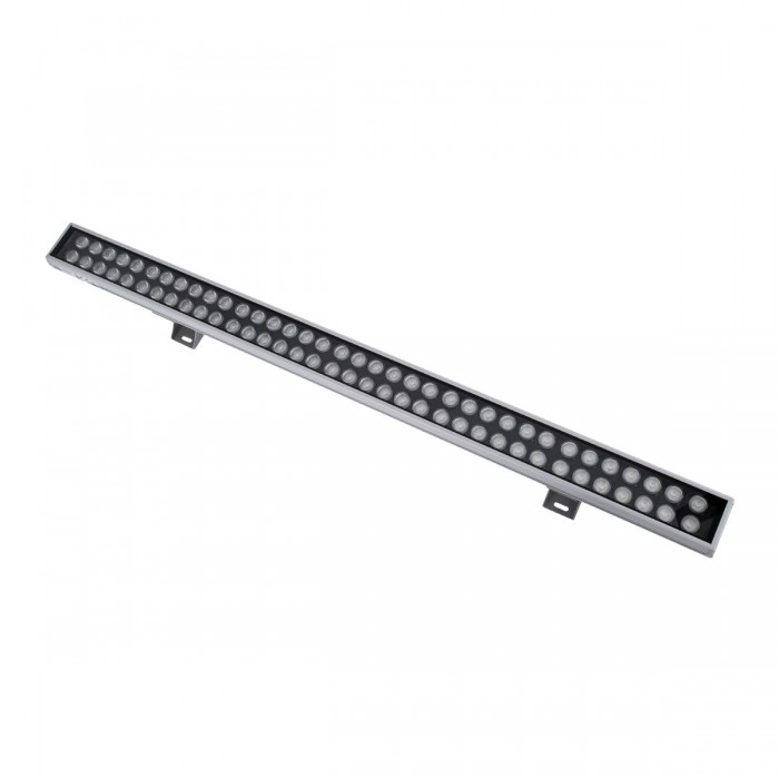 GloboStar® WASHER-GAIA 90216 Μπάρα Φωτισμού Wall Washer LED 144W 12240lm 10° DC 24V Αδιάβροχο IP67 L100 x W7.3 x H4.3cm RGBW DMX512 - Ασημί - 3 Years Warranty GloboStar® WASHER-GAIA 90216 Μπάρα Φωτισμού Wall Washer LED 144W 12240lm 10° DC 24V Αδιάβροχο IP67 L100 x W7.3 x H4.3cm RGBW DMX512 - Ασημί - 3 Years Warranty
