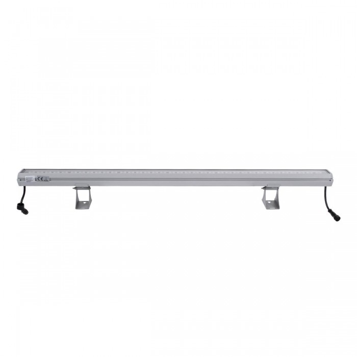 GloboStar® WASHER-GAIA 90216 Μπάρα Φωτισμού Wall Washer LED 144W 12240lm 10° DC 24V Αδιάβροχο IP67 L100 x W7.3 x H4.3cm RGBW DMX512 - Ασημί - 3 Years Warranty GloboStar® WASHER-GAIA 90216 Μπάρα Φωτισμού Wall Washer LED 144W 12240lm 10° DC 24V Αδιάβροχο IP67 L100 x W7.3 x H4.3cm RGBW DMX512 - Ασημί - 3 Years Warranty
