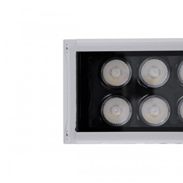 GloboStar® WASHER-GAIA 90216 Μπάρα Φωτισμού Wall Washer LED 144W 12240lm 10° DC 24V Αδιάβροχο IP67 L100 x W7.3 x H4.3cm RGBW DMX512 - Ασημί - 3 Years Warranty GloboStar® WASHER-GAIA 90216 Μπάρα Φωτισμού Wall Washer LED 144W 12240lm 10° DC 24V Αδιάβροχο IP67 L100 x W7.3 x H4.3cm RGBW DMX512 - Ασημί - 3 Years Warranty