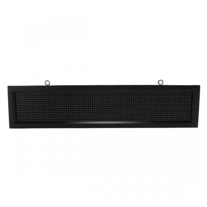 GloboStar® 90253 Κυλιόμενη Ψηφιακή Επιγραφή P10 LED SMD AC 220-240V με Wi-Fi - Αδιάβροχή IP54 - Μονής Όψης - Μ104 x Π9 x Υ24cm Μπλε
