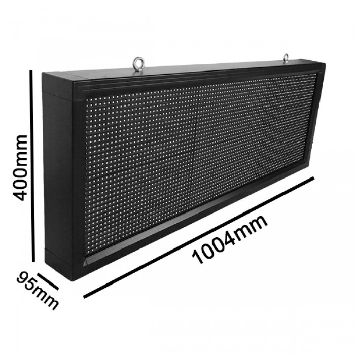 GloboStar® 90272 Κυλιόμενη Ψηφιακή Επιγραφή P10 LED SMD AC 220-240V με Wi-Fi - Αδιάβροχή IP54 - Μονής Όψης - Μ104 x Π9 x Υ40cm Πράσινο GloboStar® 90272 Κυλιόμενη Ψηφιακή Επιγραφή P10 LED SMD AC 220-240V με Wi-Fi - Αδιάβροχή IP54 - Μονής Όψης - Μ104 x Π9 x Υ40cm Πράσινο