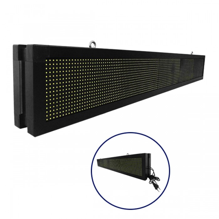 GloboStar® 90310 Κυλιόμενη Ψηφιακή Επιγραφή P10 LED SMD AC 220-240V με Wi-Fi - Αδιάβροχή IP65 - Διπλής Όψης - Μ168 x Π12 x Υ24cm Ψυχρό Λευκό 6000K GloboStar® 90310 Κυλιόμενη Ψηφιακή Επιγραφή P10 LED SMD AC 220-240V με Wi-Fi - Αδιάβροχή IP65 - Διπλής Όψης - Μ168 x Π12 x Υ24cm Ψυχρό Λευκό 6000K