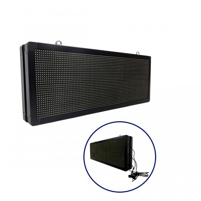 GloboStar® 90320 Κυλιόμενη Ψηφιακή Επιγραφή P10 LED SMD AC 220-240V με Wi-Fi - Αδιάβροχή IP65 - Διπλής Όψης - Μ104 x Π12 x Υ40cm Ψυχρό Λευκό 6000K GloboStar® 90320 Κυλιόμενη Ψηφιακή Επιγραφή P10 LED SMD AC 220-240V με Wi-Fi - Αδιάβροχή IP65 - Διπλής Όψης - Μ104 x Π12 x Υ40cm Ψυχρό Λευκό 6000K
