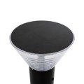 GLOBOSTAR® VEGGIE 90550 Φωτιστικό Κολωνάκι Κήπου με Ντουί 1 x E27 60° AC 220-240V Αδιάβροχο IP65 - Μαύρο - Μ23 x Π23 x Υ60cm