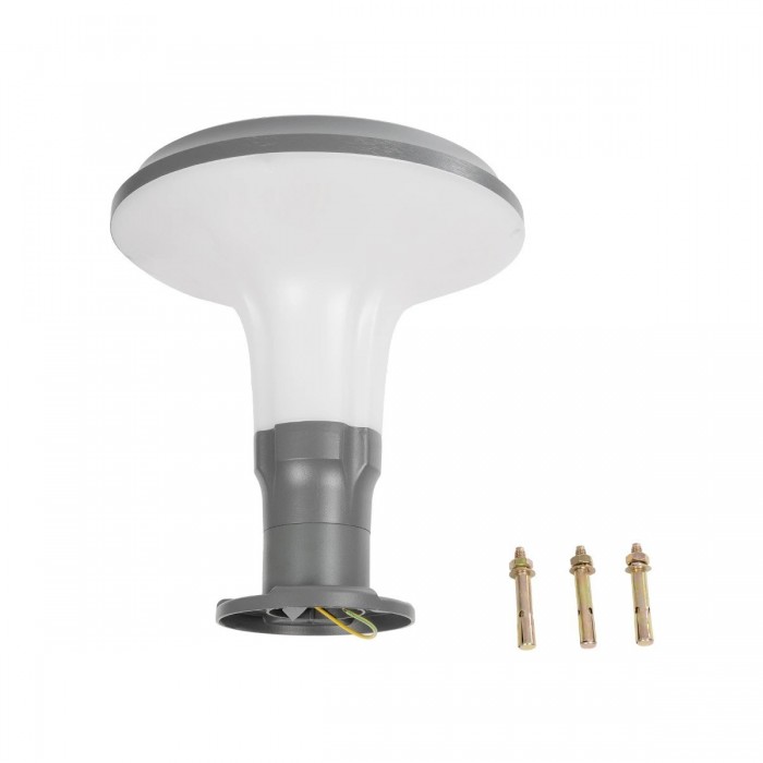 GLOBOSTAR® WHISPER 90553 Φωτιστικό Κολωνάκι Κήπου με Ντουί 1 x E27 AC 220-240V Αδιάβροχο IP65 - Γκρι Ανθρακί - Μ27 x Π27 x Υ29cm GLOBOSTAR® WHISPER 90553 Φωτιστικό Κολωνάκι Κήπου με Ντουί 1 x E27 AC 220-240V Αδιάβροχο IP65 - Γκρι Ανθρακί - Μ27 x Π27 x Υ29cm