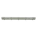 GloboStar® 90613 2 x 120cm T8 Tri-Proof Πλαστικό PC Σκαφάκι με Μεταλλικά Clips για 2 x Λάμπες Φθορίου LED Τροφοδοσίας Ενός Άκρου Αδιάβροχο IP65 - 5 Χρόνια Εγγύηση