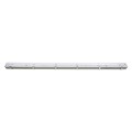 GloboStar® 90614 1 x 150cm T8 Tri-Proof Πλαστικό PC Σκαφάκι με Μεταλλικά Clips για Λάμπα Φθορίου LED Τροφοδοσίας Ενός Άκρου Αδιάβροχο IP65