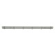 GloboStar® 90614 1 x 150cm T8 Tri-Proof Πλαστικό PC Σκαφάκι με Μεταλλικά Clips για Λάμπα Φθορίου LED Τροφοδοσίας Ενός Άκρου Αδιάβροχο IP65