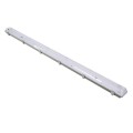 GloboStar® 90615 2 x 150cm T8 Tri-Proof Πλαστικό PC Σκαφάκι με Μεταλλικά Clips για 2 x Λάμπες Φθορίου LED Τροφοδοσίας Ενός Άκρου Αδιάβροχο IP65 - 5 Χρόνια Εγγύηση