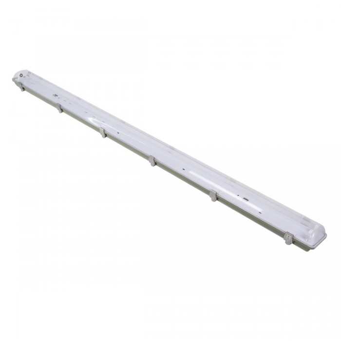 GloboStar® 90615 2 x 150cm T8 Tri-Proof Πλαστικό PC Σκαφάκι με Μεταλλικά Clips για 2 x Λάμπες Φθορίου LED Τροφοδοσίας Ενός Άκρου Αδιάβροχο IP65 - 5 Χρόνια Εγγύηση GloboStar® 90615 2 x 150cm T8 Tri-Proof Πλαστικό PC Σκαφάκι με Μεταλλικά Clips για 2 x Λάμπες Φθορίου LED Τροφοδοσίας Ενός Άκρου Αδιάβροχο IP65 - 5 Χρόνια Εγγύηση