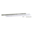 GloboStar® 90615 2 x 150cm T8 Tri-Proof Πλαστικό PC Σκαφάκι με Μεταλλικά Clips για 2 x Λάμπες Φθορίου LED Τροφοδοσίας Ενός Άκρου Αδιάβροχο IP65 - 5 Χρόνια Εγγύηση